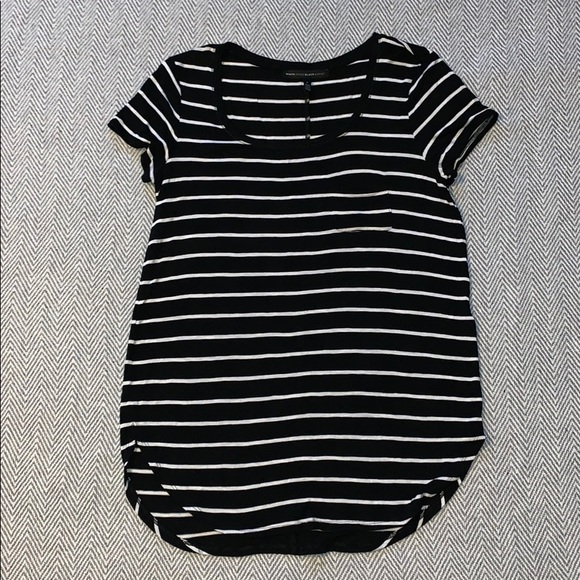 White House Black Market Tops - Striped T-Shirt